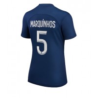 Paris Saint-Germain Marquinhos #5 Fotballklær Hjemmedrakt Dame 2022-23 Kortermet